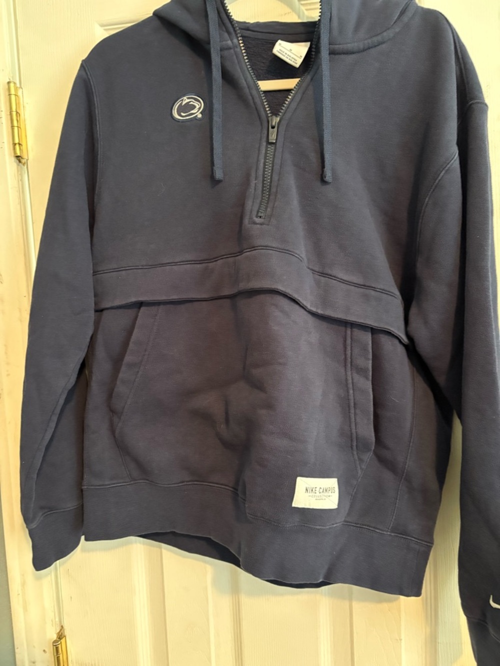 Nike Men’s Navy Half-Zip Hoodie Jacket